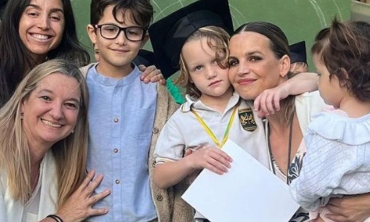 Beltrán, el hijo de Sabrina Garciarena y Germán Paolosky, terminó el jardín La actriz se mostró muy orgullosa y emocionada en las redes sociales