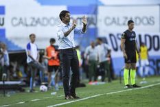 El pedido de Gago a los hinchas de Racing. Foto: Télam