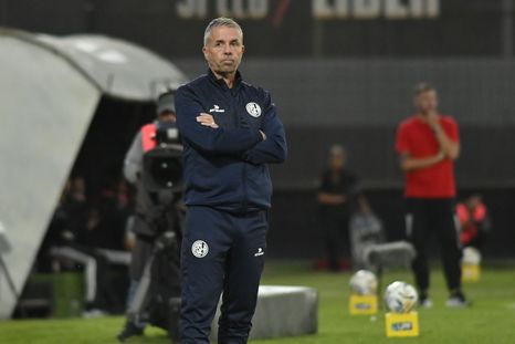 Gustavo Álvarez, disconforme con el empate de San Lorenzo ante Newells.