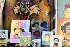 La Feria de Stickers es una buena opción para recorrer el viernes feriado.