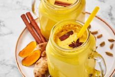 La leche dorada es una bebida antiinflamatoria. Foto: Archivo