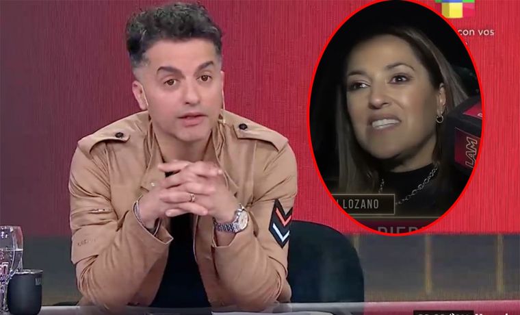 ¿AMIGOS? ANGEL DE BRITO LE TIRO UN PALAZO A MAJU LOZANO.