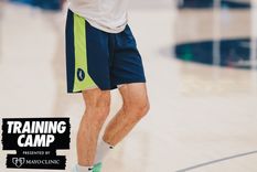 Leandro Bolmaro en su primera práctica. Foto: Minnesota Timberwolves