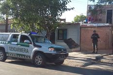 Gendarmería llegó hasta tres domicilios para poder desbaratar la banda que comercializaba marihuana