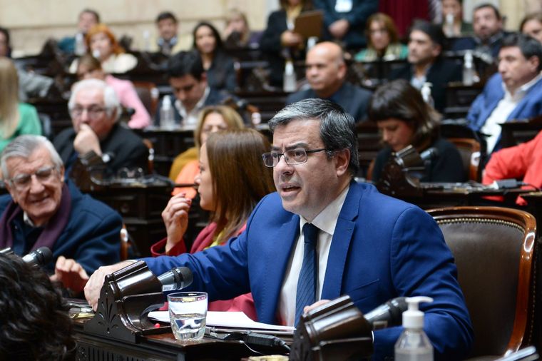 Germán Martínez Germán Martínez seguiría a cargo del bloque oficialista. Crédito: Twitter Foto: Twitter @DiputadosAR
