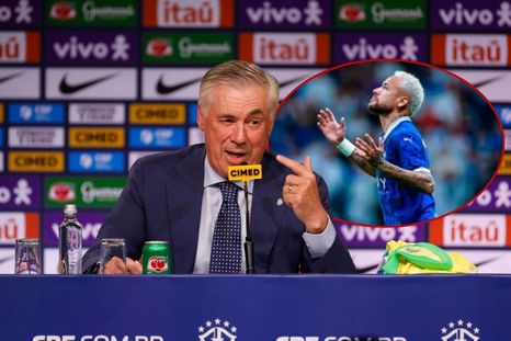 Antes de convocarlo, Ancelotti le dejó varias condiciones claras a Neymar para volver a Brasil. Antes de convocarlo, Ancelotti le dejó varias condiciones claras a Neymar para volver a Brasil.