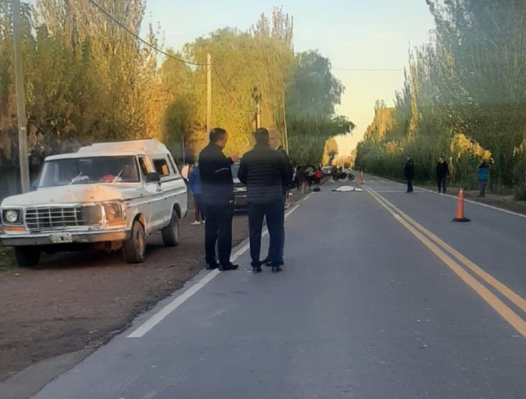 Una niña perdió la vida en un accidente en San Rafael Foto: Ministerio de Seguridad