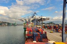 Puerto de Santos en San Pablo, Brasil Foto: shutterstock