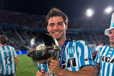 Santiago Sosa salió campeón con Racing. Foto: @santisosa.5 Santiago Sosa salió campeón con Racing. Foto: @santisosa.5