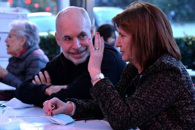 MDZol | Patricia Bullrich y Horacio Rodríguez Larreta definieron la estrategia política de Juntos por el Cambio, con la venia de Mauricio Macri. Foto: Twitter: Rodríguez Larreta