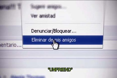 Pensalo dos veces antes de eliminar a tu ex de Facebook
