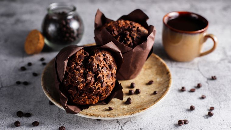 Muffins de chocolate&nbsp;