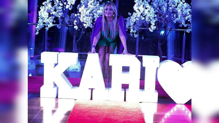 Karina La Princesita Festejo y viaje Foto: @kariprinceoficial