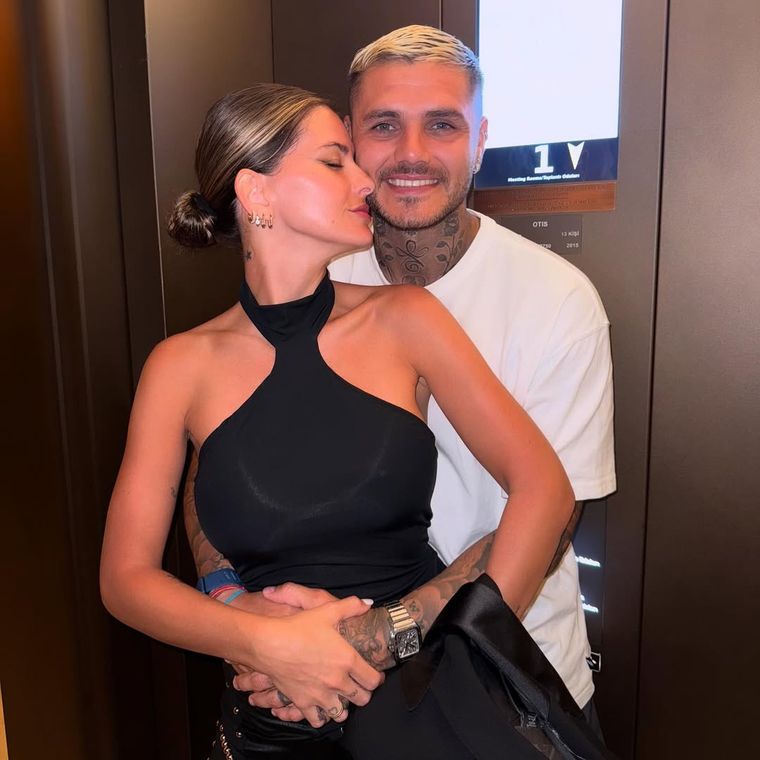 Una pareja que no deja de llamar la atención. China Suárez y Mauro Icardi. Fuente: Instagram. Una pareja que no deja de llamar la atención. China Suárez y Mauro Icardi. Fuente: Instagram.