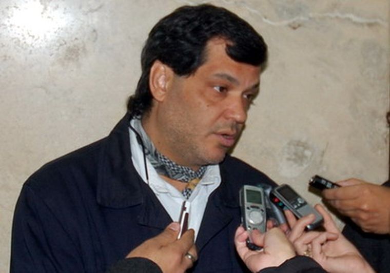 Perés encabezó el reclamo a Casa de Gobierno.