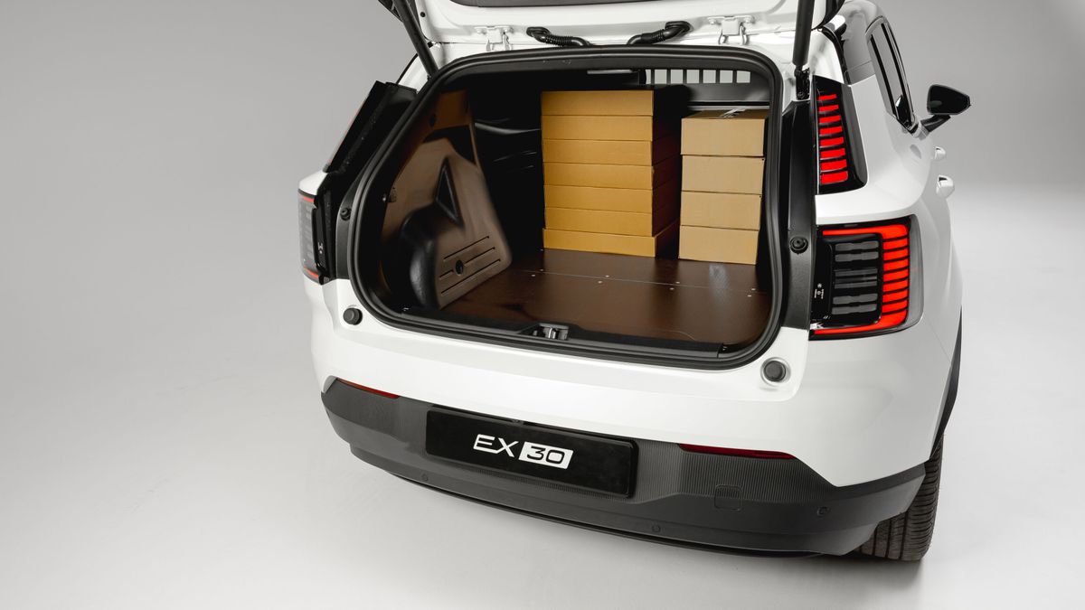 Volvo presenta su primer vehículo comercial: el EX30 Cargo, totalmente eléctrico