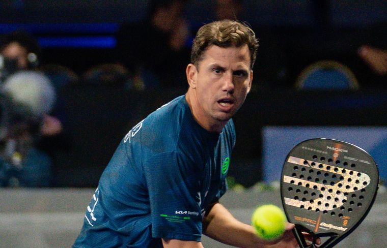 Paquito Navarro confirmó un cambio de pareja que trajo un terremoto al mundo del pádel. Foto: Prensa Premier Padel