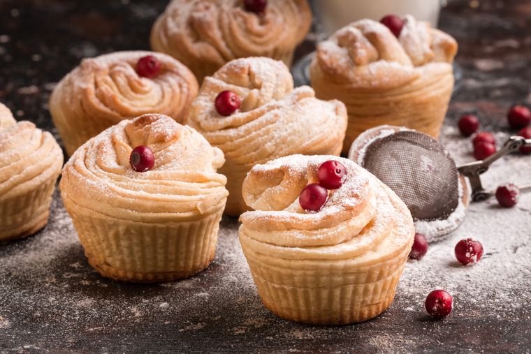 ¡No es croissant, no es muffin! receta de cruffin Irresistible.