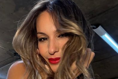 MDZol | Pampita se iluminó el pelo con babylights. Foto: Instagram: zacariasguedes