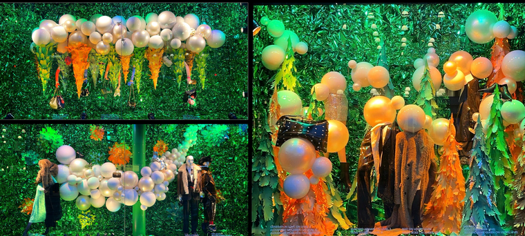 Vidriera para Bloomingdales, New York. Vidriera para Bloomingdales, New York.