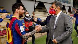 La dura confesión del presidente del Barcelona sobre la salida de Messi. Foto: Barcelona La dura confesión del presidente del Barcelona sobre la salida de Messi. Foto: Barcelona