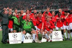 El Manchester United remontó una inolvidable final en 1999. Foto: Manchester United