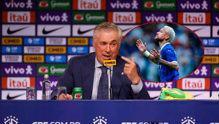 El nuevo técnico de Brasil no dudó: dejó afuera a Neymar, aunque aclaró que cuenta con el astro a futuro. Foto: EFE y archivo