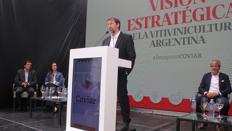 Mario González, presidente de Coviar. Hoy la institución despide a un invaluable colaborador. Foto: COVIAR
