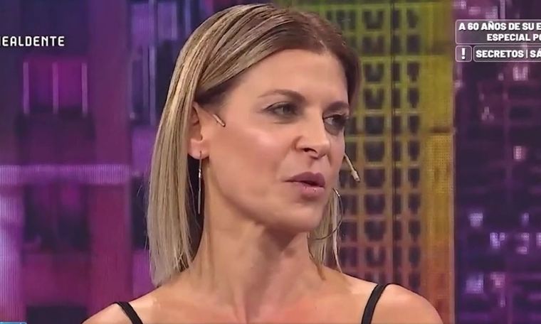 Eugenia Tobal y una previa accidentada. Foto: Captura de TV