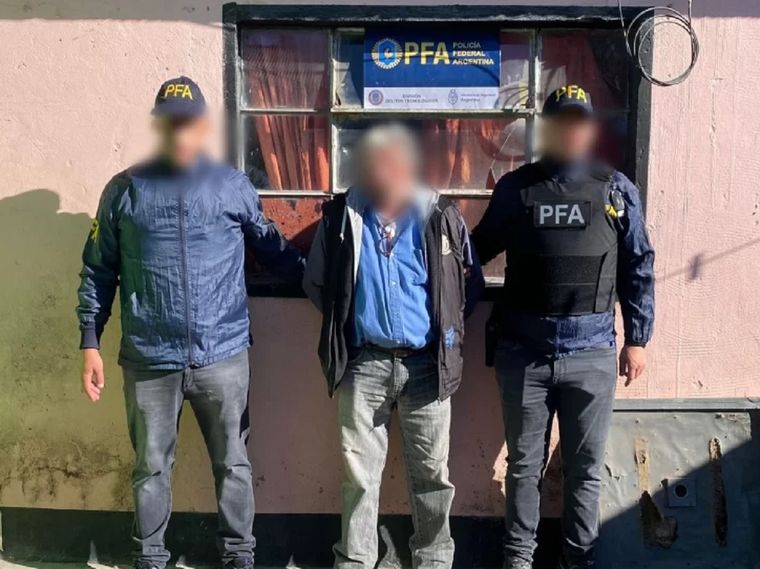 Así fue detenido el hombre de 66 años por amenazar a Patricia Bullrich Foto: La Opinión Austral