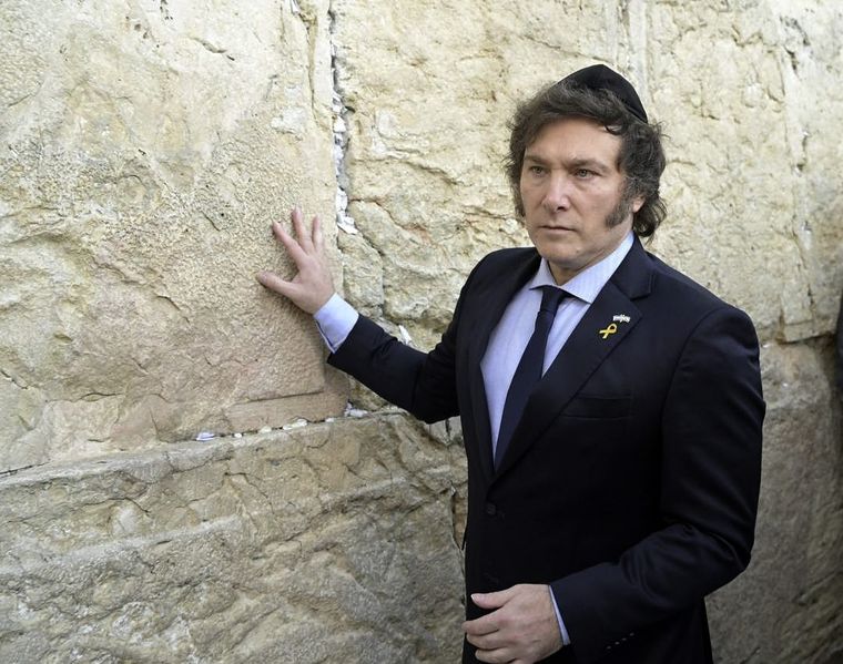 La imagen de Javier Milei cayó luego del escándalo Libra. Foto: Noticias Argentinas