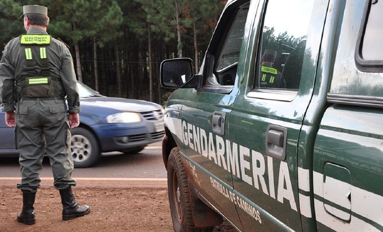 El cargamento fue descubierto por Gendarmería Nacional Foto: Archivo / Gendarmería Nacional
