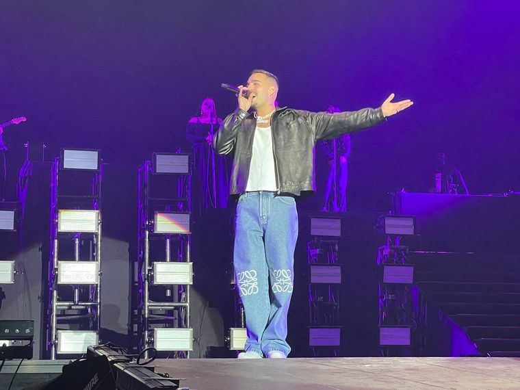 Rels B se mostró muy conmovido del cariño de Argentina. Foto: Gabriel Sotelo