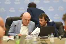 José Luis Espert junto a Lisandro Nieri. Foto: Cámara de Diputados