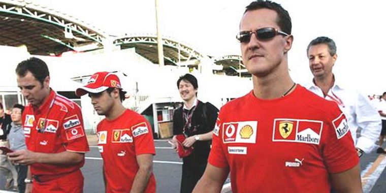 Schumi sigue siendo una estrella con luz propia. Foto: web