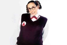 Así se veía y lookeaba Natalia Streignard para el papel de Valentina, la protagonista de Mi gorda bella.