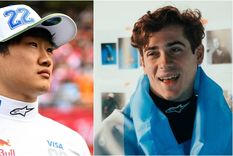 El obsceno gesto de Yuki Tsunoda a Colapinto durante la FP1 del GP de Imola. Foto: Archivo El obsceno gesto de Yuki Tsunoda a Colapinto durante la FP1 del GP de Imola. Foto: Archivo