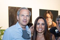 Javier Iturrioz junto a Florencia Aise. Foto: Gentileza