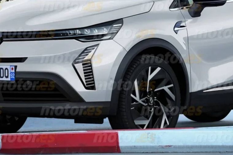 Renault Captur 2024. Proyección: motor.es