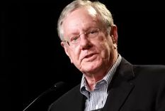 Steve Forbes le brindó un consejo a Javier Milei a través de un vídeo Foto: NA
