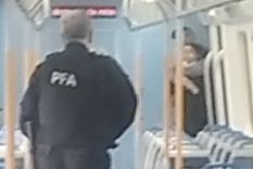 Momentos de alta tensión se viven en la estación Temperley del Tren Roca.