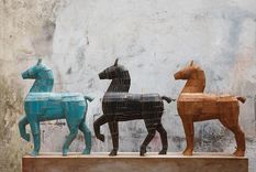 Claudio Barragán, caballos