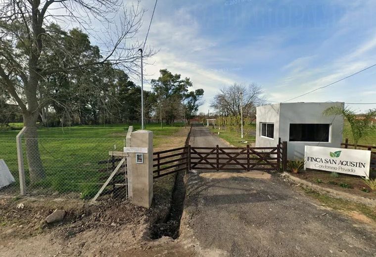 Marcelo González Algerini vivía en el barrio Finca San Agustín Foto: X
