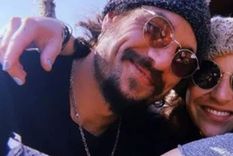 Daniel Osvaldo unió a Gianinna Maradona y Elena Braccini Daniel Osvaldo pasó año nuevo con Gianinna Maradona y Elena Braccini