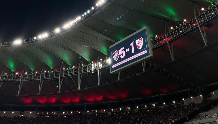 Fluminense gastó a River en la redes sociales. Foto: @FluminenseFC