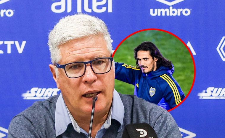 Gutiérrez se refirió al posible debut de Edinson Cavani.