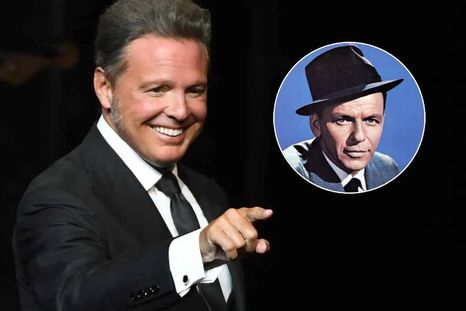 Luis Miguel mostró la carta que Frank Sinatra le escribió hace 27 años.
