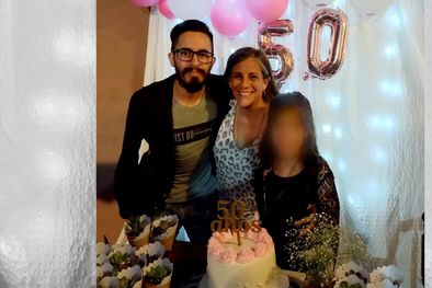 MDZol | Mariela y sus hijos, Julián y Malena. Foto: Gentileza