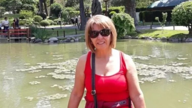 Virginia Rivas, la mujer de Chubut que viajó a Cancún, en México, para celebrar junto a su esposo su aniversario de casados. Foto: Gentileza