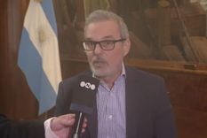 El ministro de Salud, Mario Russo, dejó fuertes definiciones sobre el dengue durante una entrevista televisiva que otorgó este jueves Foto: Captura de pantalla